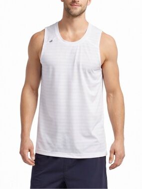 Rhone Swift Tank Men’s Small White Running Gym Lightweight Performance